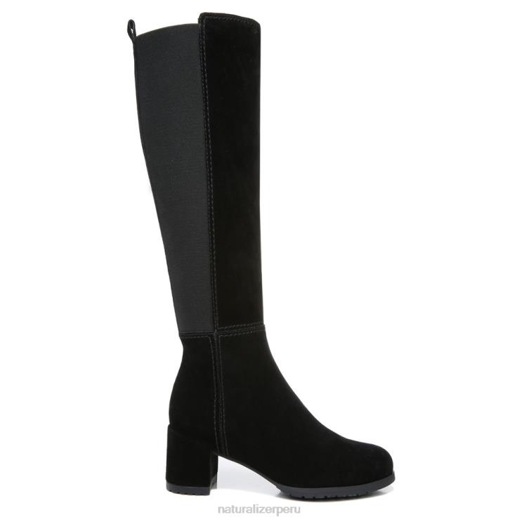 mujer Naturalizer ante negro bota impermeable hasta la rodilla brent RTZ4T241 - Imagen 2