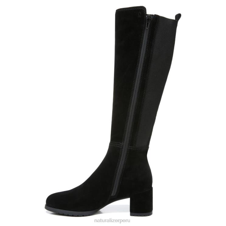 mujer Naturalizer ante negro bota impermeable hasta la rodilla brent RTZ4T241 - Imagen 3