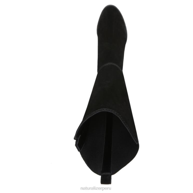 mujer Naturalizer ante negro bota impermeable hasta la rodilla brent RTZ4T241 - Imagen 4