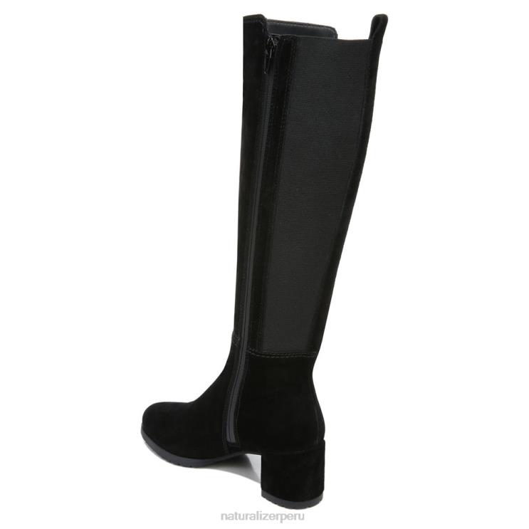 mujer Naturalizer ante negro bota impermeable hasta la rodilla brent RTZ4T241 - Imagen 8