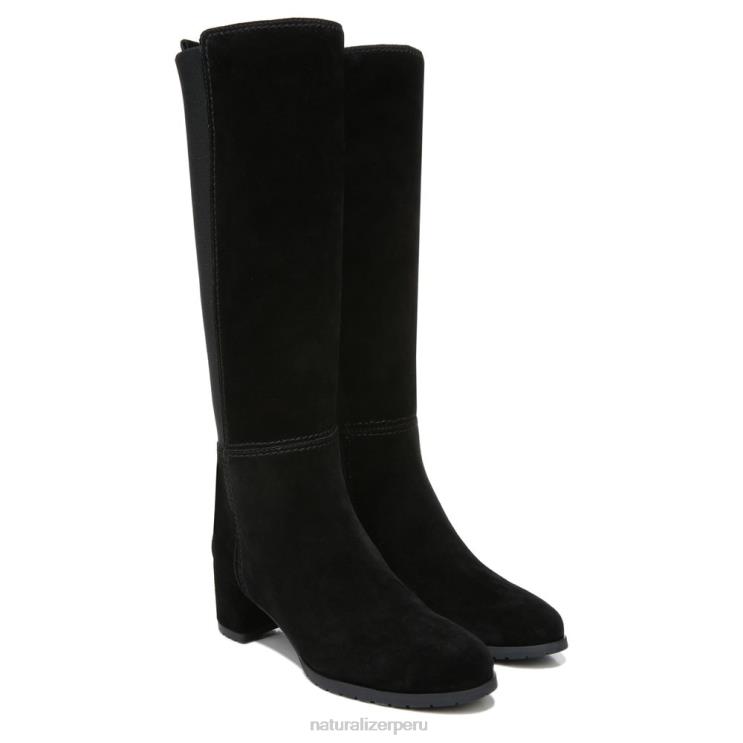 mujer Naturalizer ante negro bota impermeable hasta la rodilla brent RTZ4T241 - Imagen 1