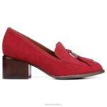 mujer Naturalizer ante rojo rubí mocasín trixie RTZ4T655 - Imagen 2