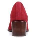 mujer Naturalizer ante rojo rubí mocasín trixie RTZ4T655 - Imagen 6