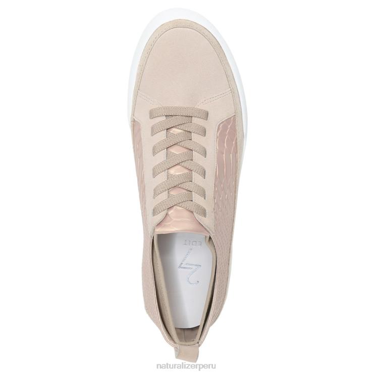 mujer Naturalizer ante tostado lino/piel de serpiente 27 editar zapatilla valarie RTZ4T275 - Imagen 4