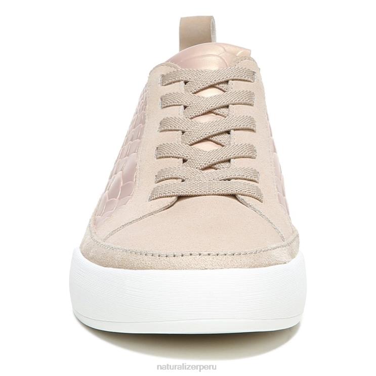 mujer Naturalizer ante tostado lino/piel de serpiente 27 editar zapatilla valarie RTZ4T275 - Imagen 5