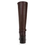 mujer Naturalizer barra de chocolate de cuero bota de montar elliot RTZ4T636 - Imagen 6