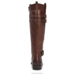 mujer Naturalizer barra de chocolate de cuero botas hasta la rodilla jessie RTZ4T278 - Imagen 6