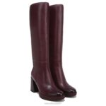 mujer Naturalizer cabina de cuero sav bota alta hasta la rodilla gen n align RTZ4T374