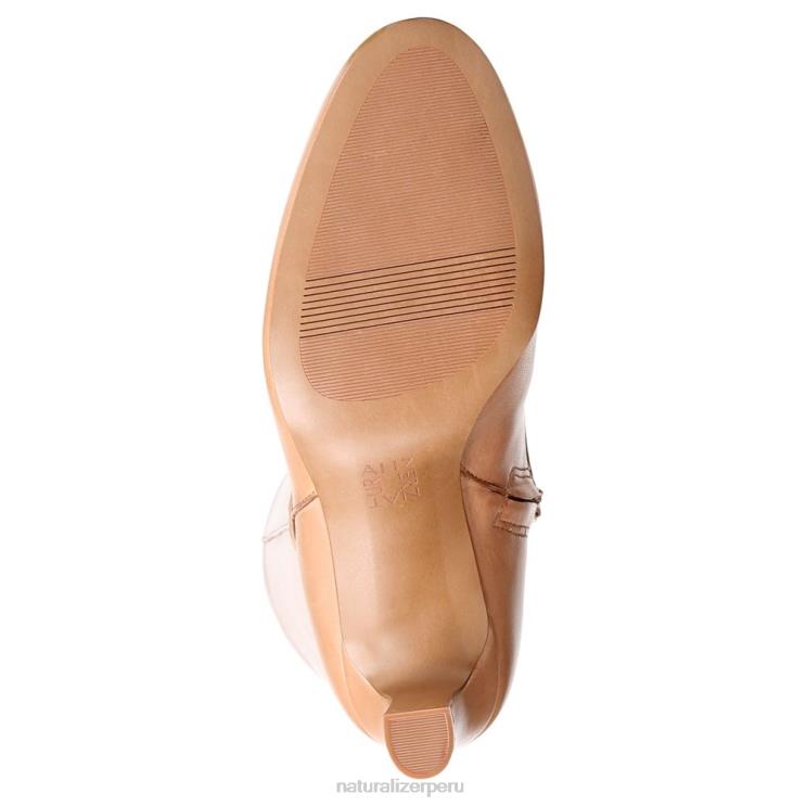 mujer Naturalizer café de cuero bota alta henny hasta la rodilla RTZ4T624 - Imagen 6