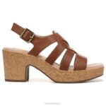 mujer Naturalizer caramelo sintético sandalia alma aki RTZ4T558 - Imagen 2