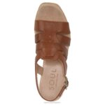 mujer Naturalizer caramelo sintético sandalia alma aki RTZ4T558 - Imagen 4