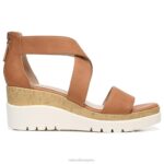 mujer Naturalizer caramelo sintético sandalia con cuña soul goodtimes RTZ4T574 - Imagen 2