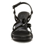 mujer Naturalizer charol negro sandalia de vestir luisa RTZ4T224 - Imagen 5