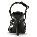 mujer Naturalizer charol negro sandalia de vestir luisa RTZ4T224 - Imagen 6