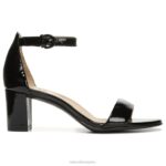 mujer Naturalizer charol negro sandalia de vestir vera RTZ4T10 - Imagen 2