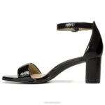 mujer Naturalizer charol negro sandalia de vestir vera RTZ4T10 - Imagen 3