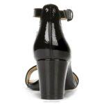 mujer Naturalizer charol negro sandalia de vestir vera RTZ4T10 - Imagen 6
