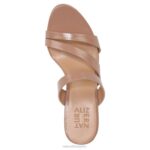 mujer Naturalizer charol topo sandalia de vestir breona RTZ4T591 - Imagen 4
