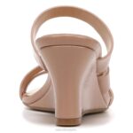 mujer Naturalizer charol topo sandalia de vestir breona RTZ4T591 - Imagen 6