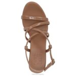 mujer Naturalizer charol topo sandalia de vestir luisa RTZ4T225 - Imagen 4