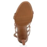 mujer Naturalizer charol topo sandalia de vestir luisa RTZ4T225 - Imagen 7