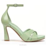 mujer Naturalizer charol verde menta sandalia de vestir lizbeth RTZ4T223 - Imagen 2