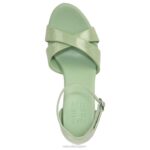 mujer Naturalizer charol verde menta sandalia de vestir lizbeth RTZ4T223 - Imagen 4