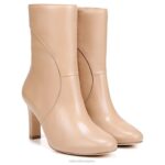 mujer Naturalizer crema brulée de cuero bota harlene RTZ4T631