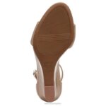 mujer Naturalizer crema brulée sandalia cuña vera RTZ4T122 - Imagen 7