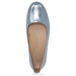 mujer Naturalizer cuero azul aire océano bailarinas maxwell RTZ4T190 - Imagen 4