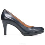 mujer Naturalizer cuero azul marino bomba michelle RTZ4T535 - Imagen 2