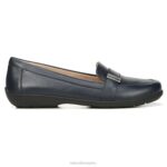 mujer Naturalizer cuero azul marino mocasín soul kentley RTZ4T423 - Imagen 2