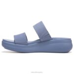 mujer Naturalizer cuero azul sandalia gen n drift 2 RTZ4T30 - Imagen 3