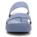 mujer Naturalizer cuero azul sandalia gen n drift 2 RTZ4T30 - Imagen 5