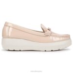 mujer Naturalizer cuero beige mocasín luanna RTZ4T38 - Imagen 2