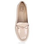 mujer Naturalizer cuero beige mocasín luanna RTZ4T38 - Imagen 4