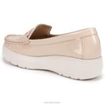mujer Naturalizer cuero beige mocasín luanna RTZ4T38 - Imagen 8