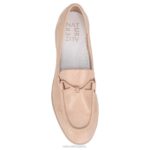 mujer Naturalizer cuero beige mocasines sin cordones Ravenna RTZ4T78 - Imagen 4