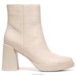 mujer Naturalizer cuero beige porcelana gen n alcance botín RTZ4T646 - Imagen 2