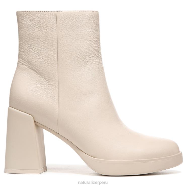 mujer Naturalizer cuero beige porcelana gen n alcance botín RTZ4T646 - Imagen 2