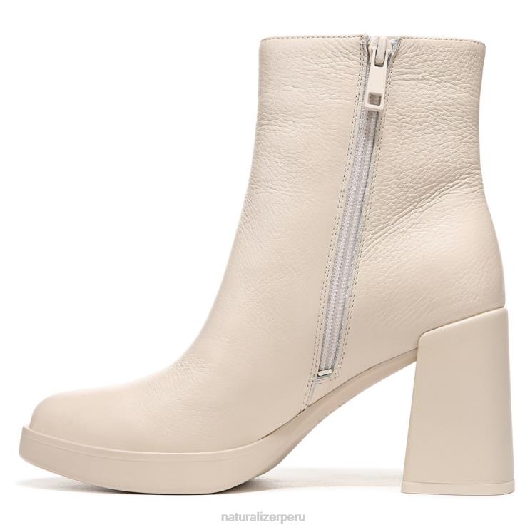 mujer Naturalizer cuero beige porcelana gen n alcance botín RTZ4T646 - Imagen 3