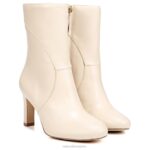 mujer Naturalizer cuero beige vainilla bota harlene RTZ4T634