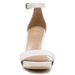 mujer Naturalizer cuero blanco sandalia de vestir alegría RTZ4T69 - Imagen 5