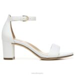 mujer Naturalizer cuero blanco sandalia de vestir vera RTZ4T16 - Imagen 2
