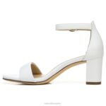mujer Naturalizer cuero blanco sandalia de vestir vera RTZ4T16 - Imagen 3