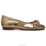 mujer Naturalizer cuero bronce claro polly plano RTZ4T533 - Imagen 2