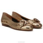 mujer Naturalizer cuero bronce claro polly plano RTZ4T533