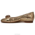 mujer Naturalizer cuero bronce claro polly plano RTZ4T533 - Imagen 3