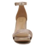 mujer Naturalizer cuero bronce claro sandalia de vestir alegría RTZ4T66 - Imagen 5