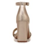 mujer Naturalizer cuero bronce claro sandalia de vestir alegría RTZ4T66 - Imagen 6